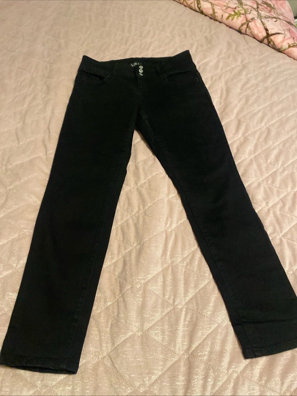 Royalty For Me Black Straight-Leg Women's Pants